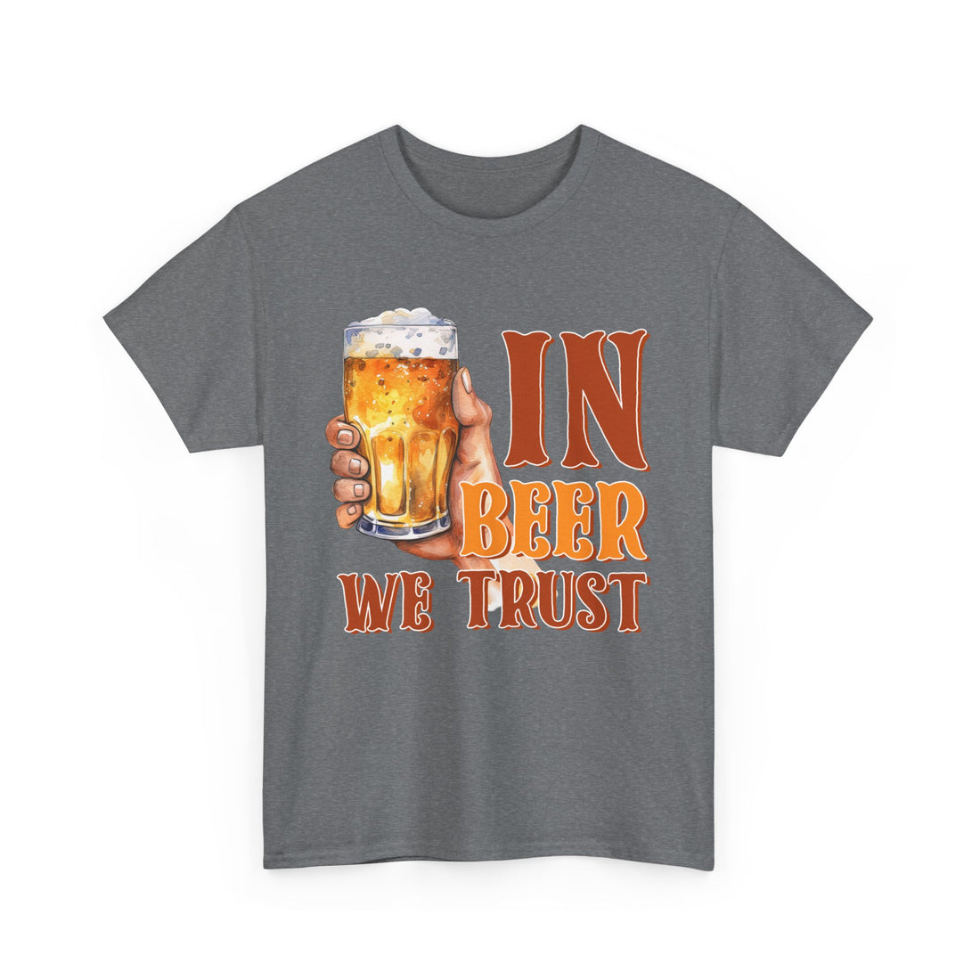 In Beer We Trust  T-Shirt - Graphic T-Shirt from Tee Utopia