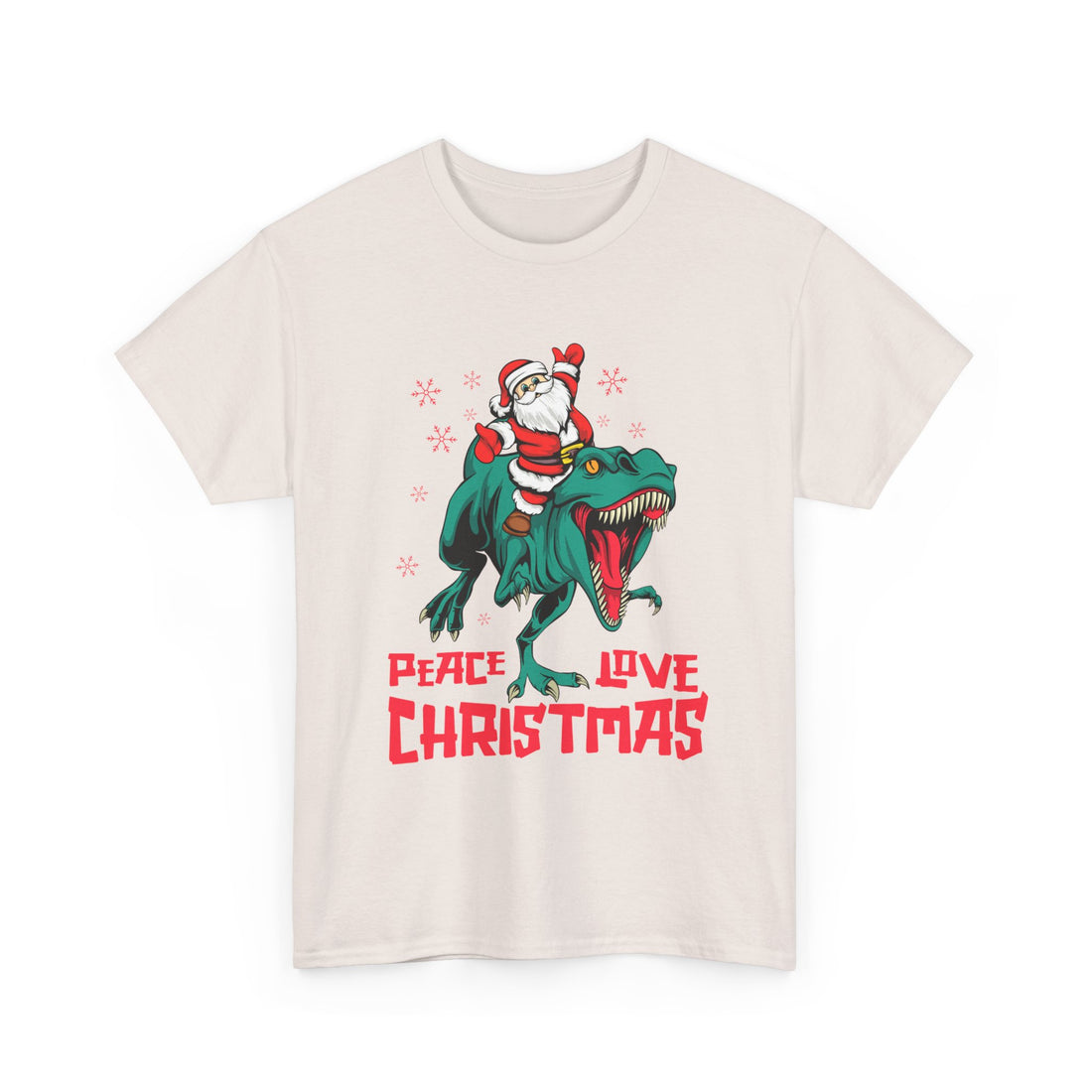 Peace Love Christmas T-Shirt - Graphic T-Shirt from Tee Utopia