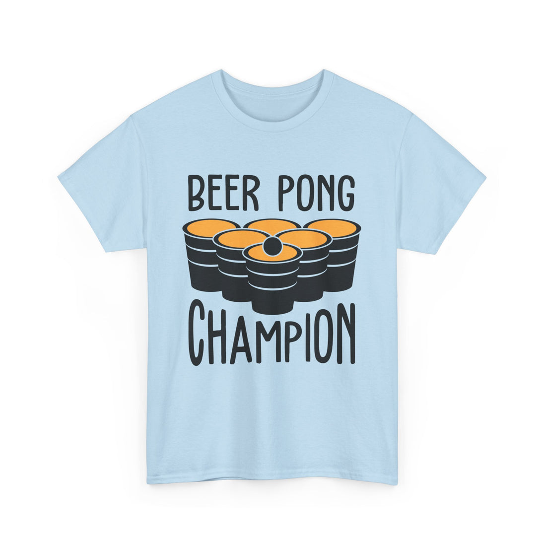 Beer Pong Champion  T-Shirt - Graphic T-Shirt from Tee Utopia