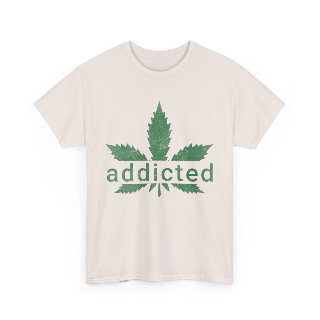 Addicted T-Shirt - Graphic T-Shirt from Tee Utopia