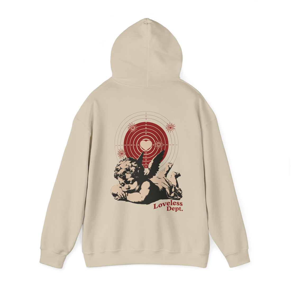 Loveless Dept. Front and Back Hoodie - Graphic Hoodie from Tee Utopia
