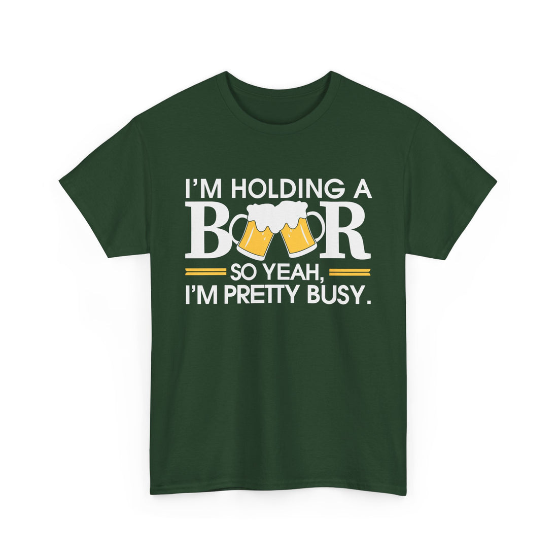 Im Holding a Beer  T-Shirt - Graphic T-Shirt from Tee Utopia