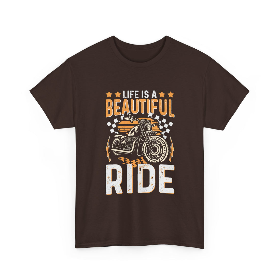 Life Is Beautiful Ride T-Shirt - Graphic T-Shirt from Tee Utopia