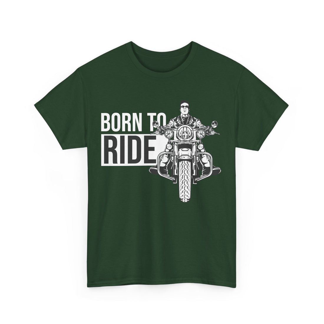 Born To Ride Biker T-Shirt - Graphic T-Shirt from Tee Utopia