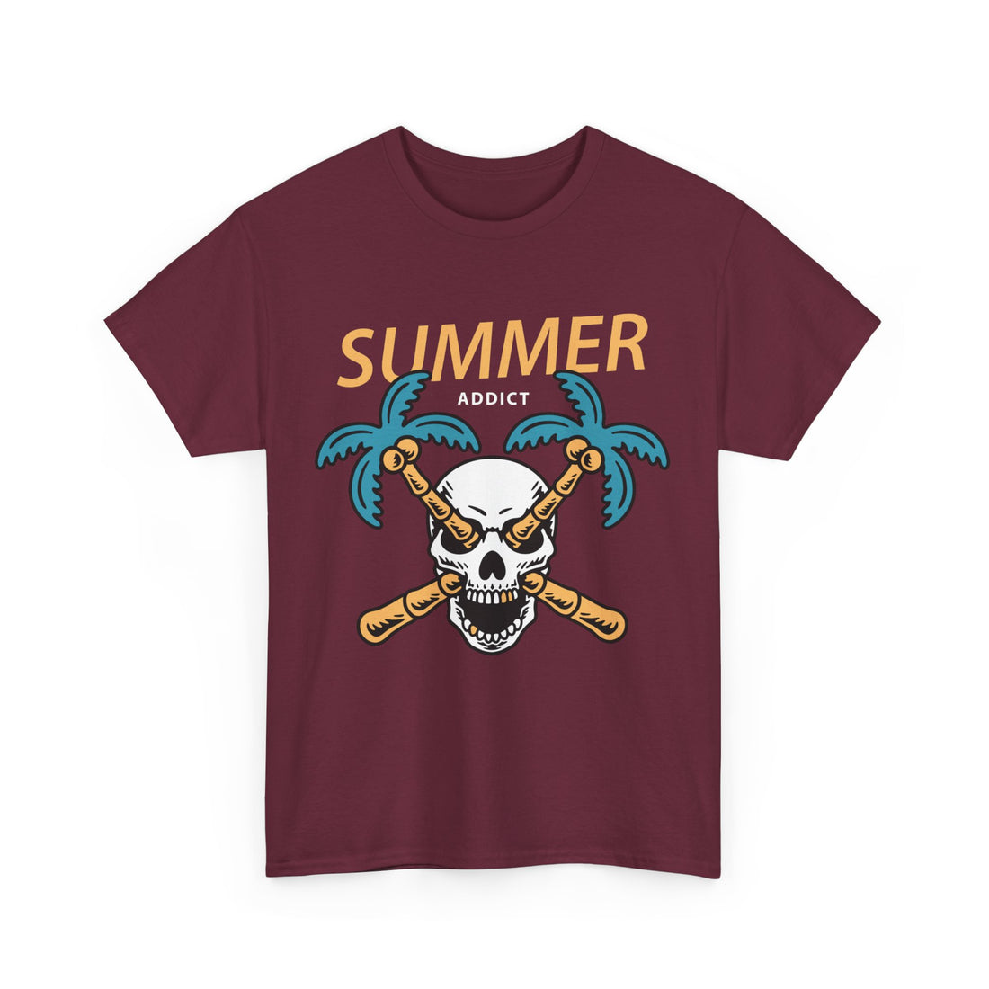 Summer Addict T-Shirt - Graphic T-Shirt from Tee Utopia