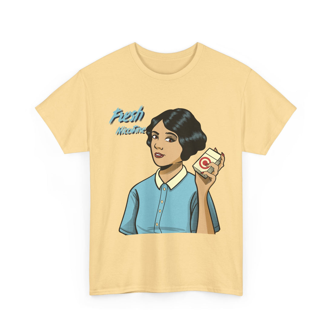 Fresh Nicotine T-Shirt - Graphic T-Shirt from Tee Utopia