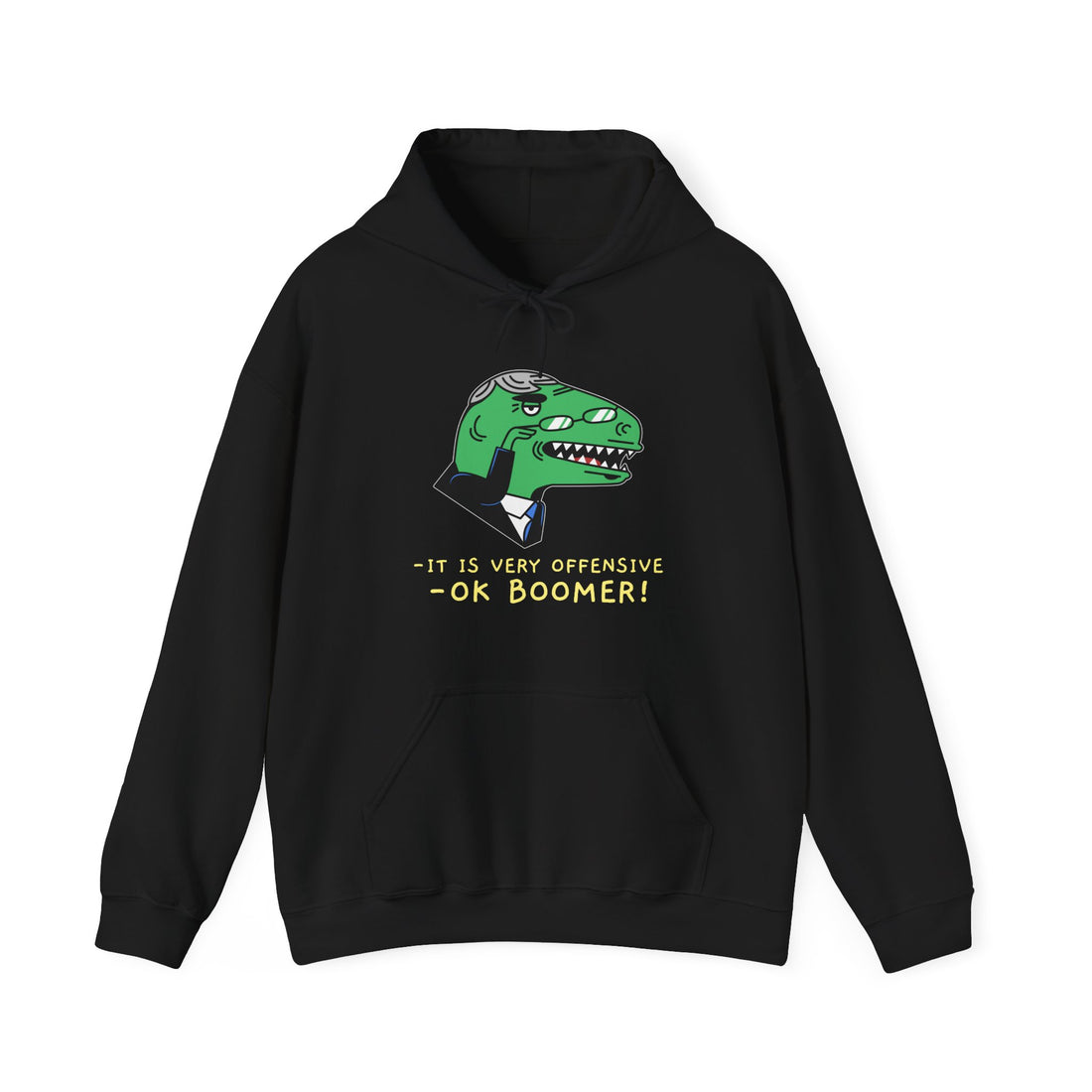 OK Boomer! Hoodie - Graphic Hoodie from Tee Utopia