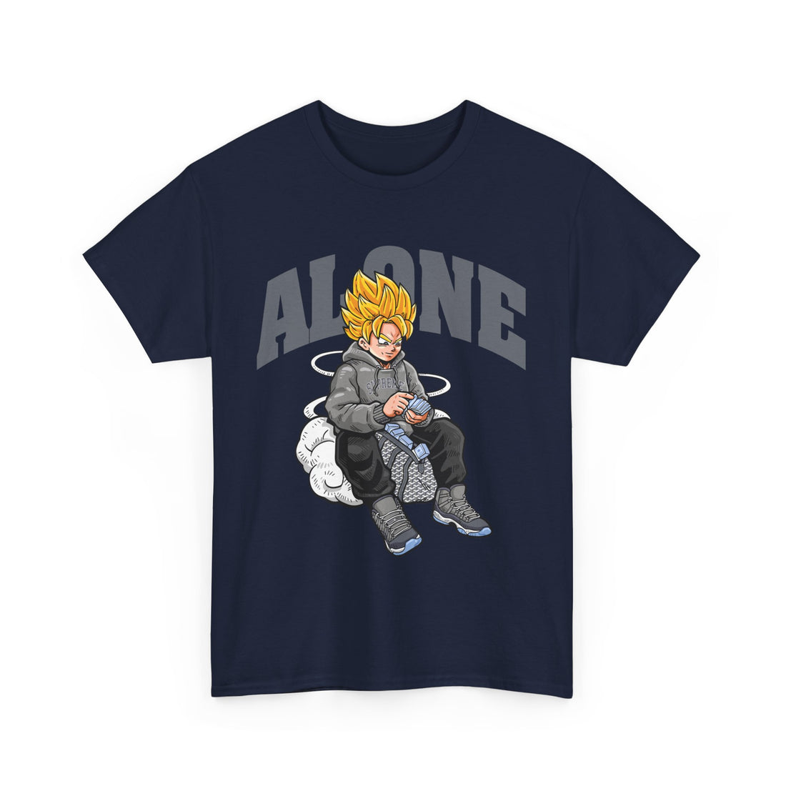 Alone T-Shirt - Graphic T-Shirt from Tee Utopia