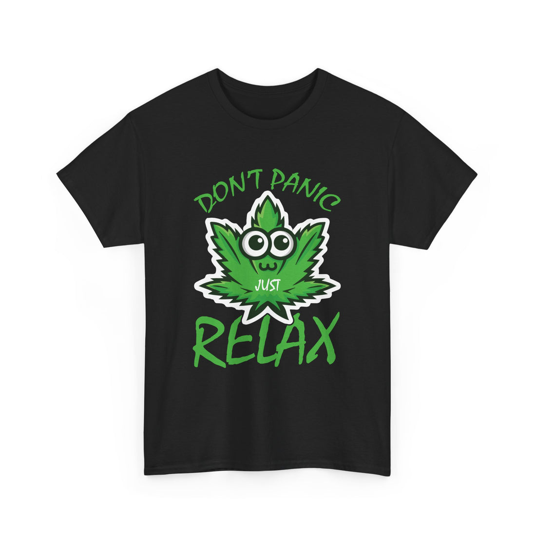Don't Panic Just Relax T-Shirt - Graphic T-Shirt from Tee Utopia