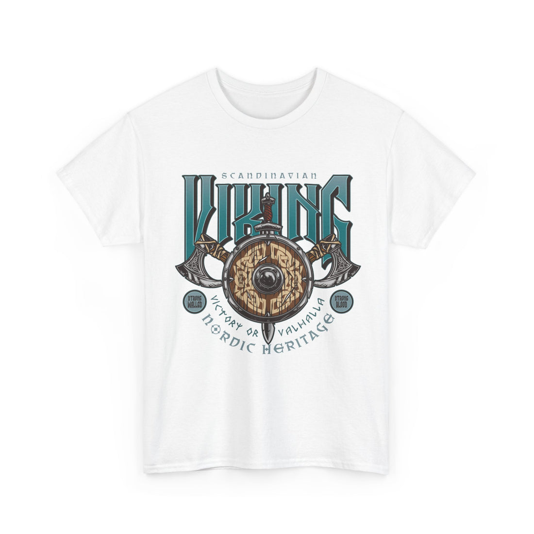 Scandinavian Viking T-Shirt - Graphic T-Shirt from Tee Utopia