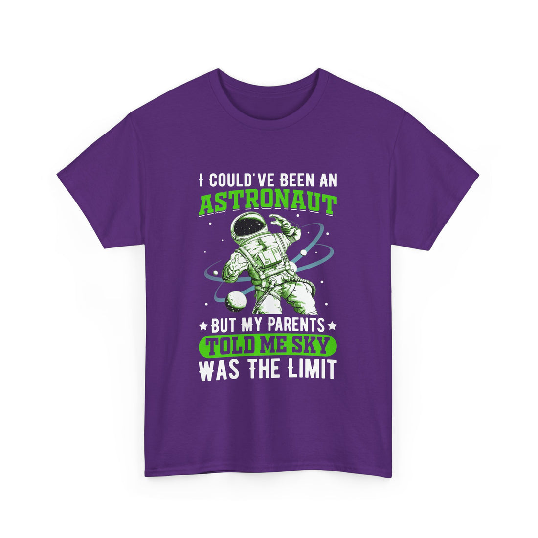 I Could Of Been An Astronaut  T-Shirt - Graphic T-Shirt from Tee Utopia