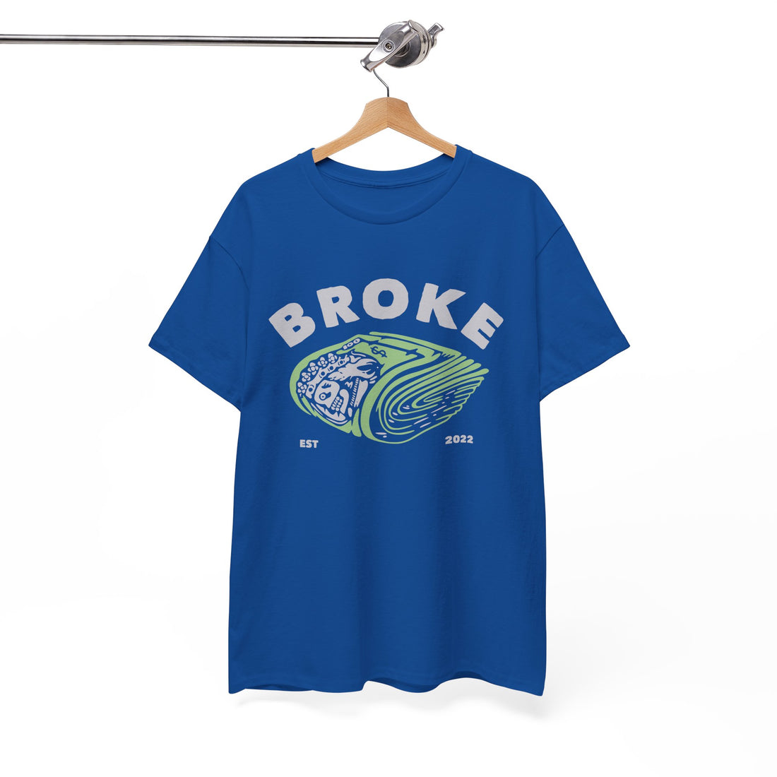 Broke T-Shirt - Graphic T-Shirt from Tee Utopia