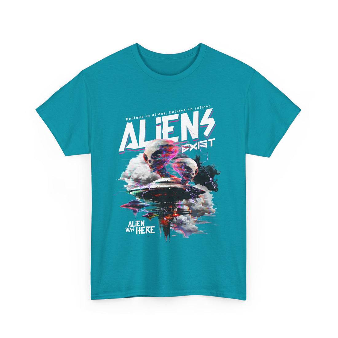 Aliens Exist T-Shirt - Graphic T-Shirt from Tee Utopia