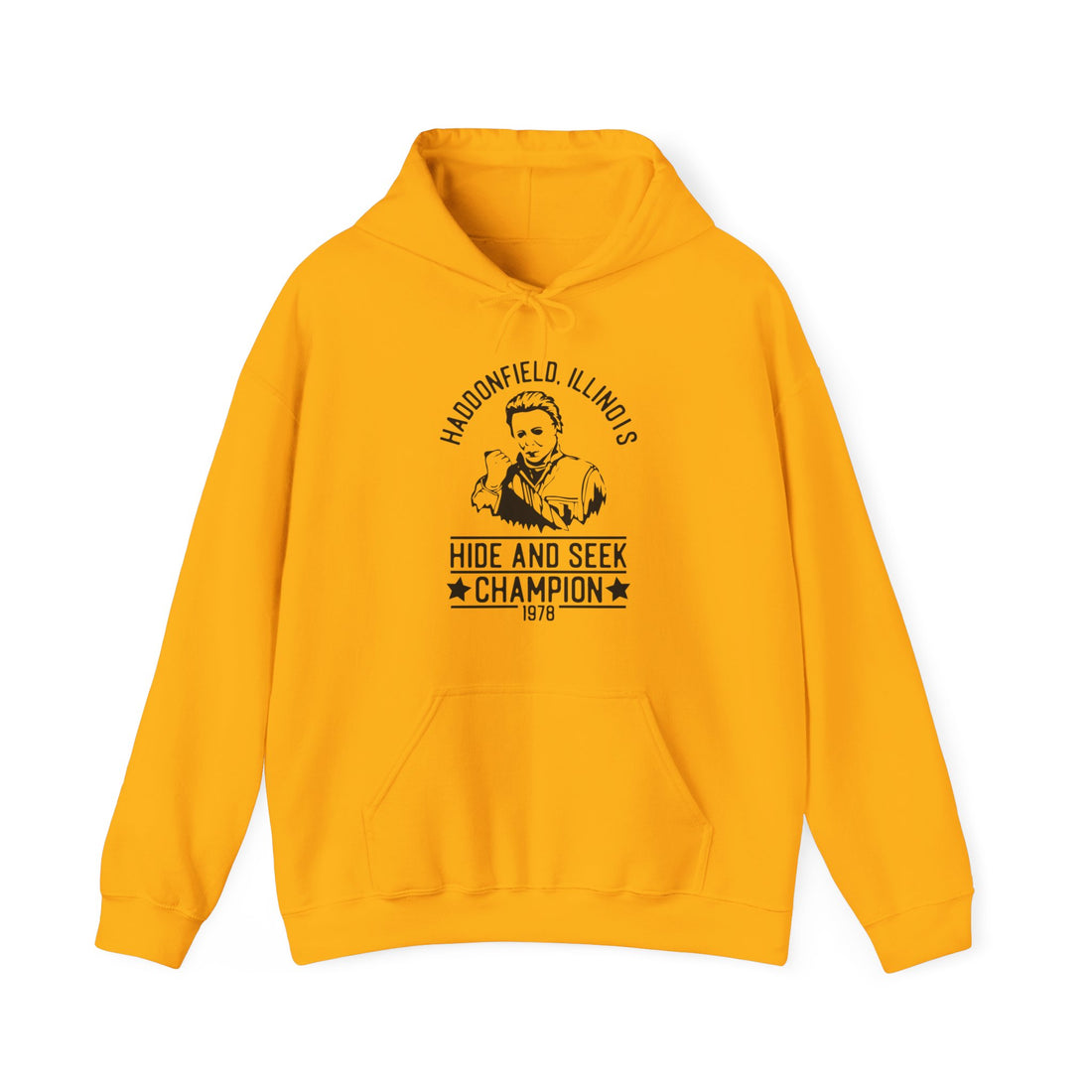 Hide & Seek Champion Hoodie - Graphic Hoodie from Tee Utopia