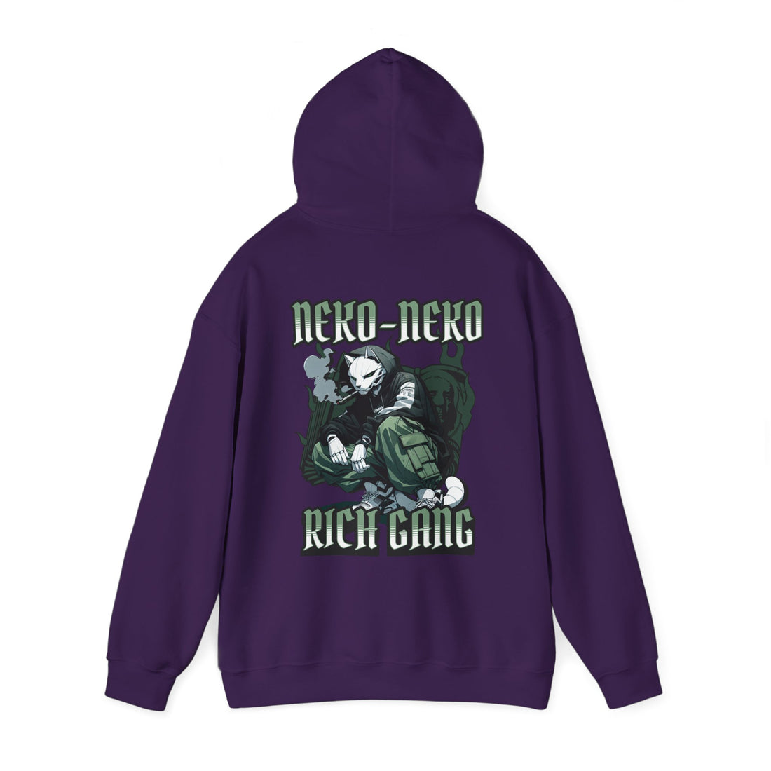 Neko Rich Gang Front and Back Hoodie