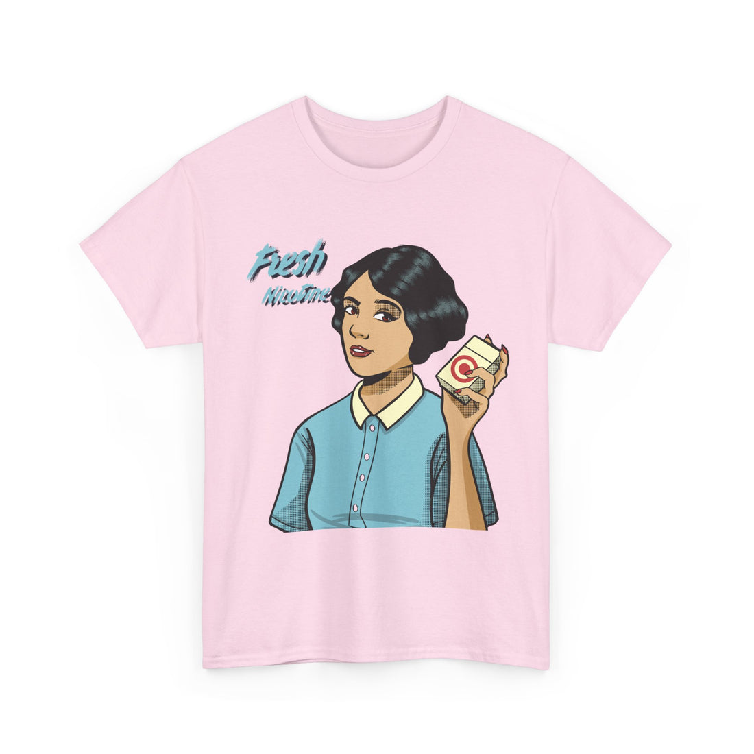 Fresh Nicotine T-Shirt - Graphic T-Shirt from Tee Utopia