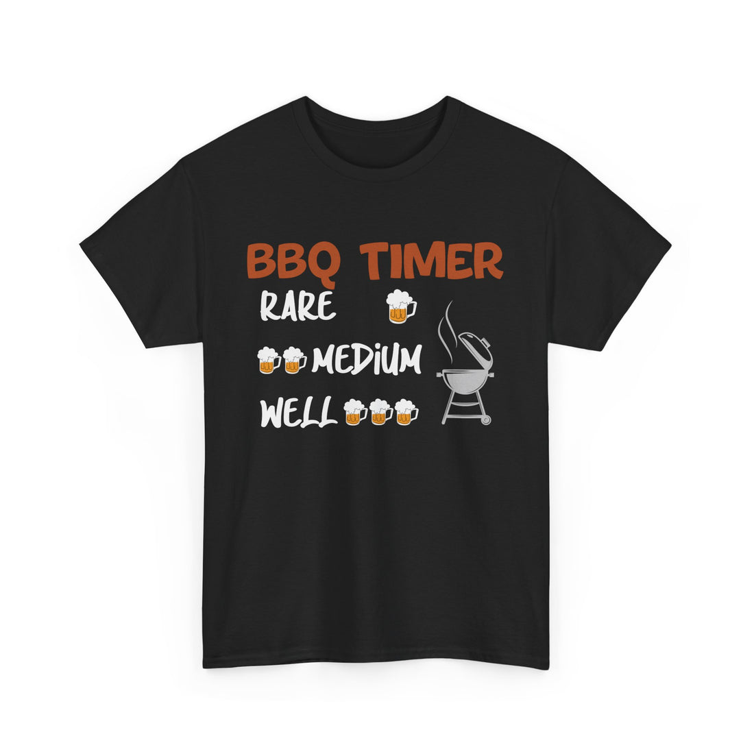 BBQ Timer  T-Shirt - Graphic T-Shirt from Tee Utopia