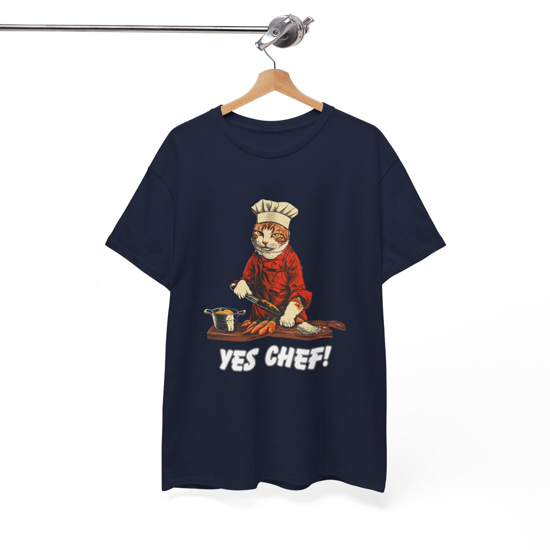 Yes Chef! T-Shirt - Graphic T-Shirt from Tee Utopia