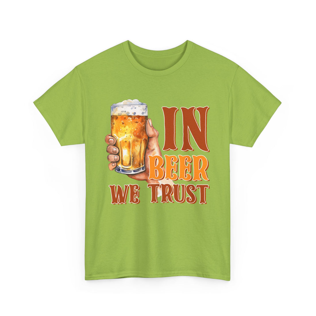 In Beer We Trust  T-Shirt - Graphic T-Shirt from Tee Utopia