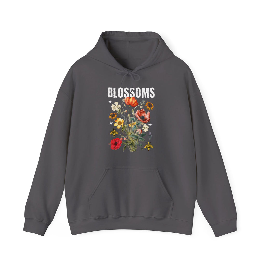 Blossoms Hoodie - Graphic Hoodie from Tee Utopia