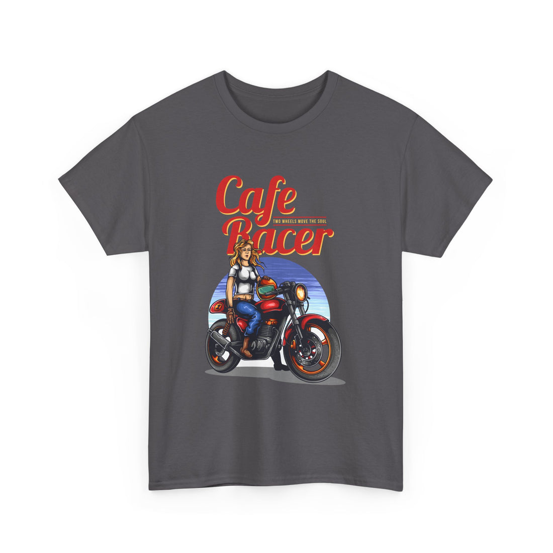 Two Wheels Move The Soul T-Shirt - Graphic T-Shirt from Tee Utopia