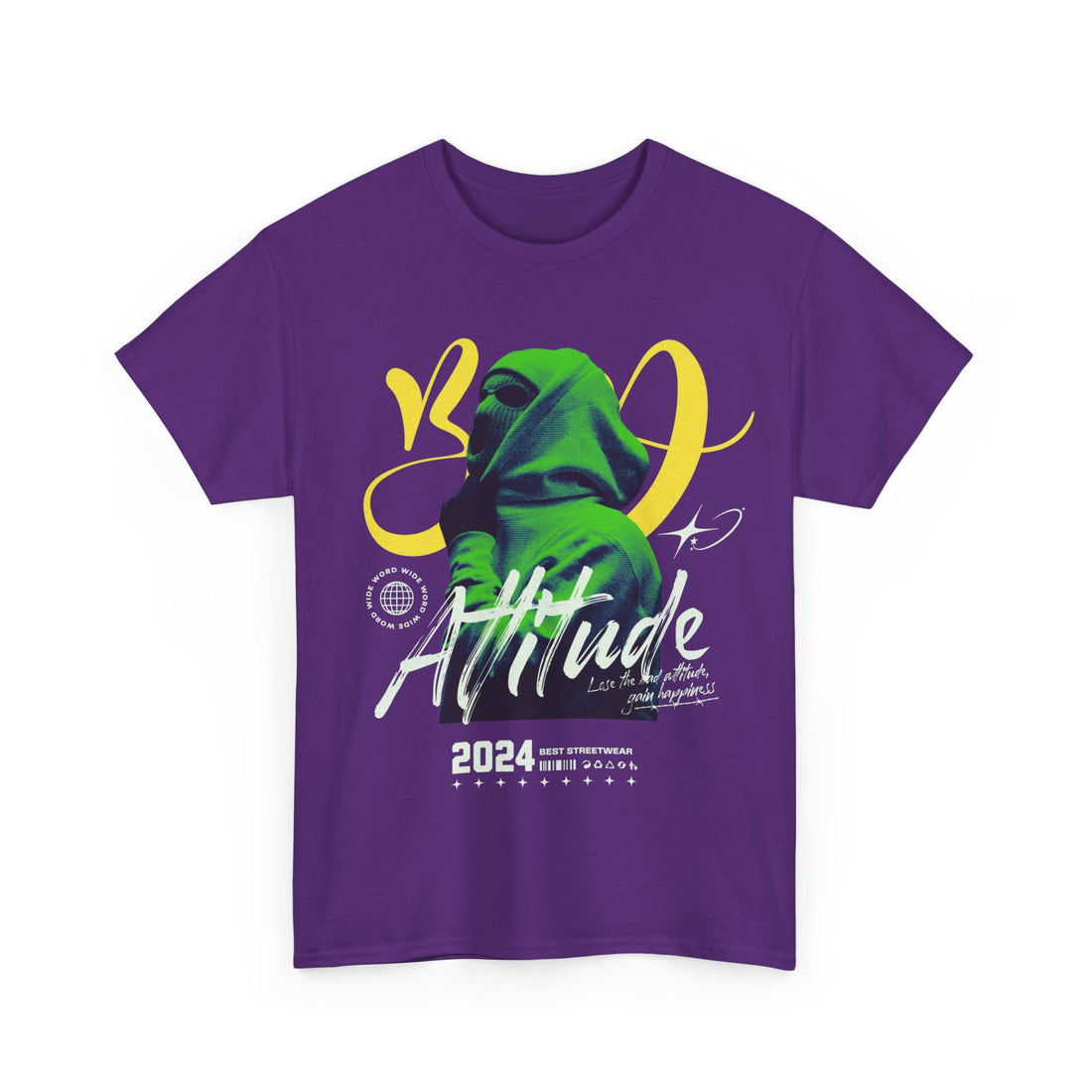 Attitude T-Shirt - Graphic T-Shirt from Tee Utopia