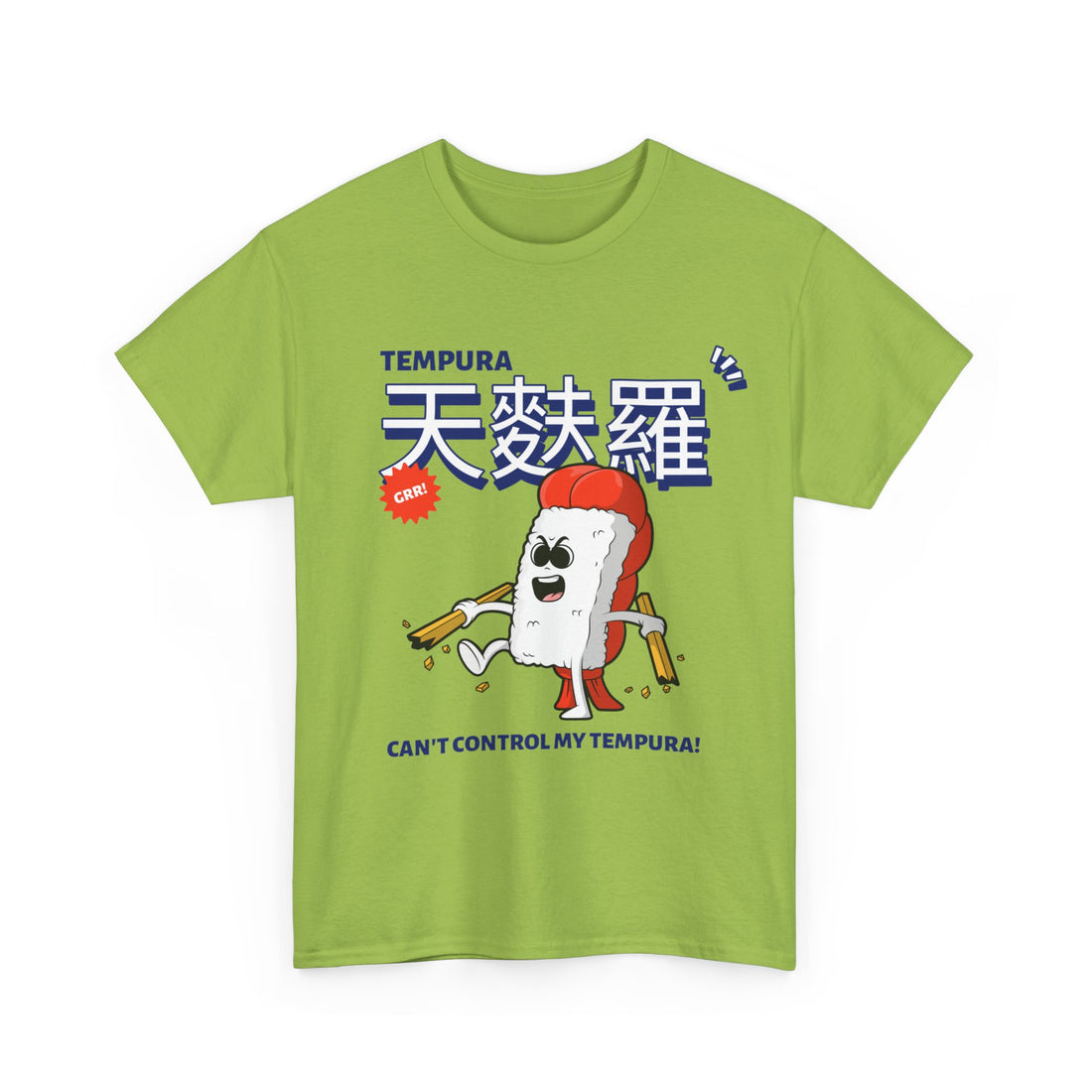 Can't Control My Tempura T-Shirt - Graphic T-Shirt from Tee Utopia