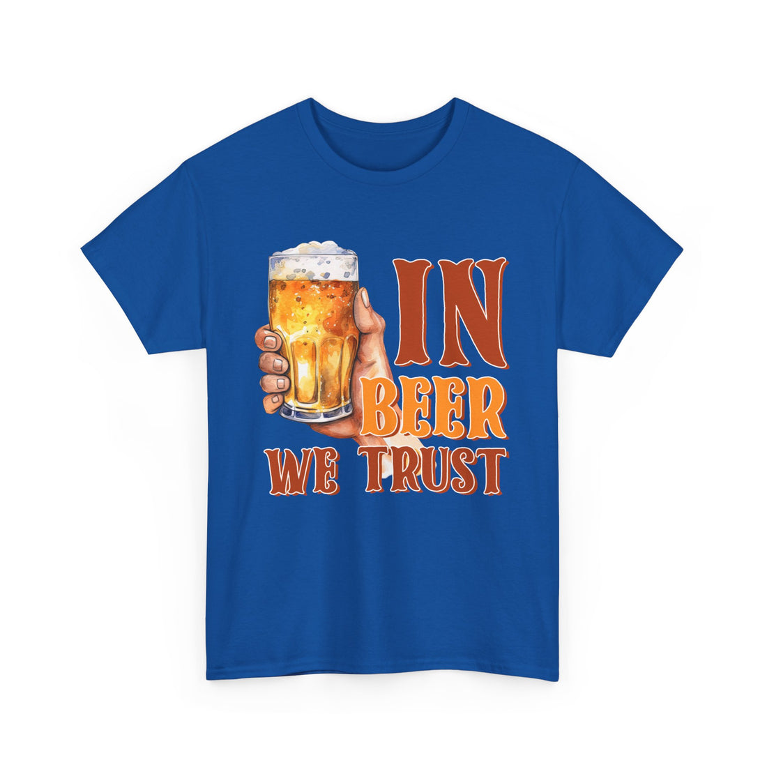 In Beer We Trust  T-Shirt - Graphic T-Shirt from Tee Utopia