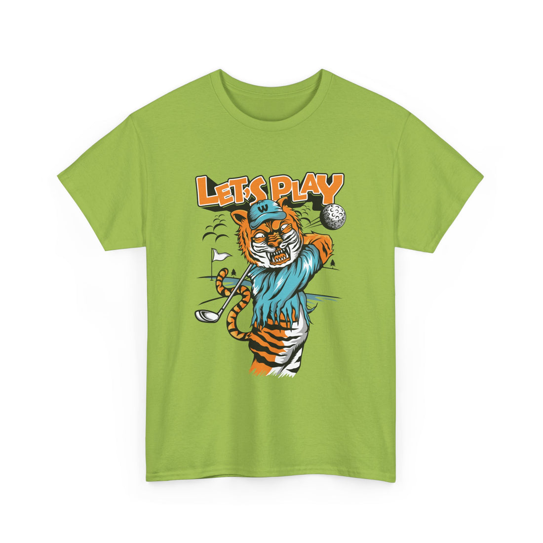 Let's Play Golf T-Shirt - Graphic T-Shirt from Tee Utopia
