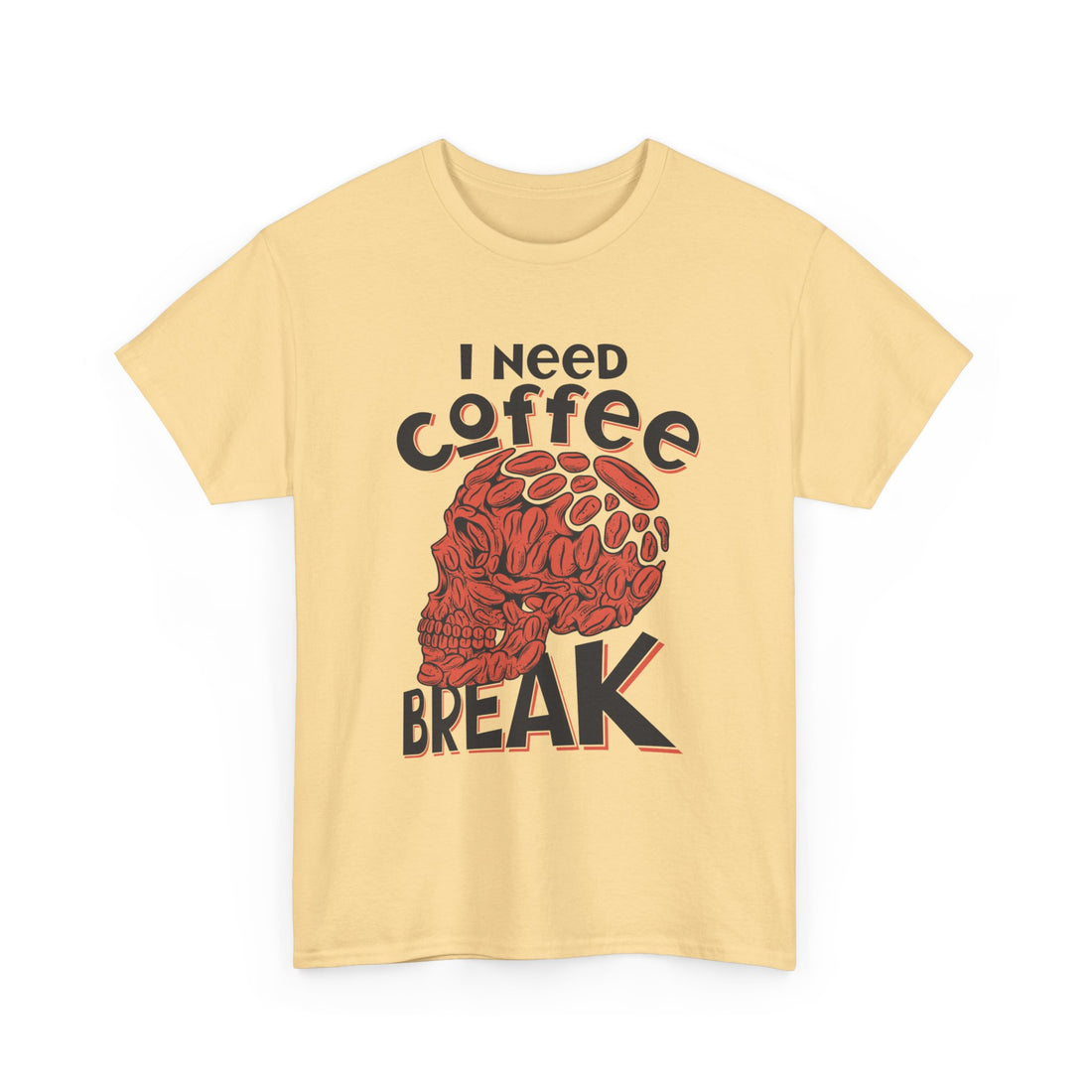 I Need Coffee Break T-Shirt - Graphic T-Shirt from Tee Utopia