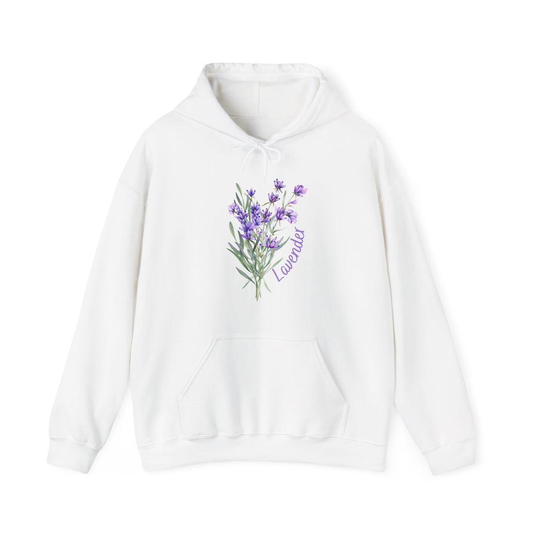 Lavender Hoodie - Graphic Hoodie from Tee Utopia