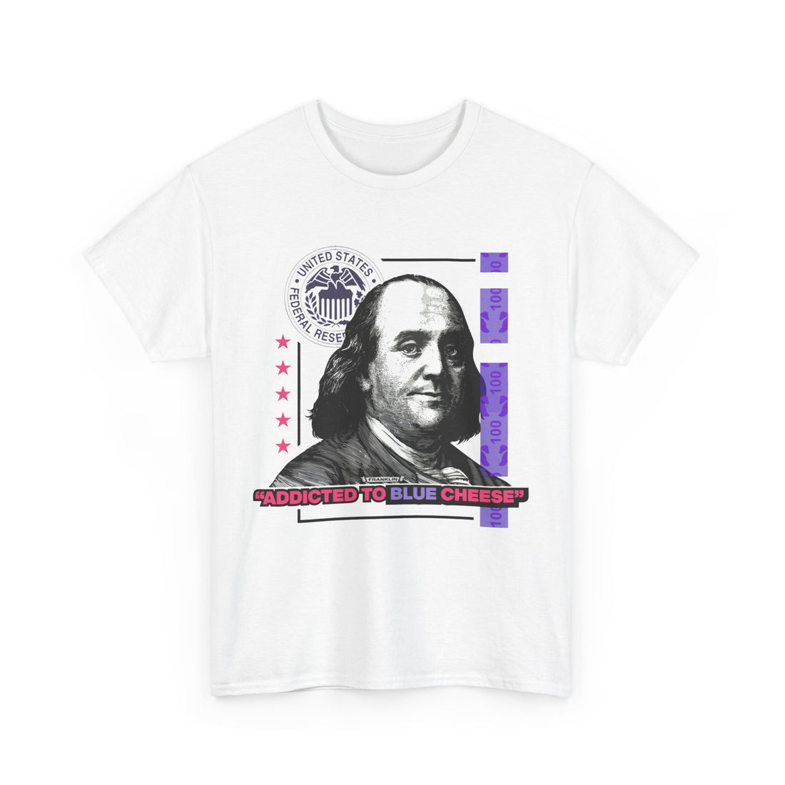 Addicted to Blue Cheese T-Shirt - Graphic T-Shirt from Tee Utopia