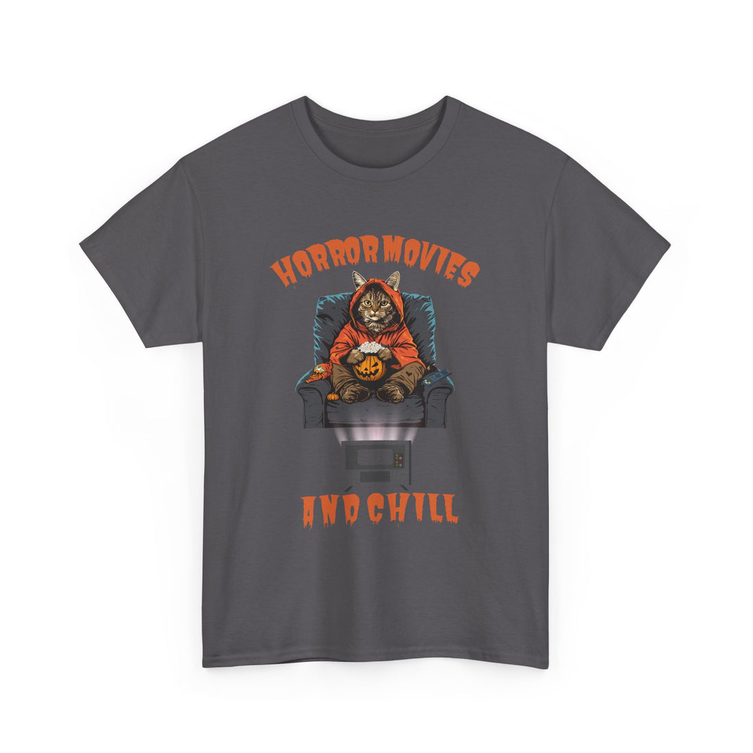 Horror Movies and Chill T-Shirt - Graphic T-Shirt from Tee Utopia