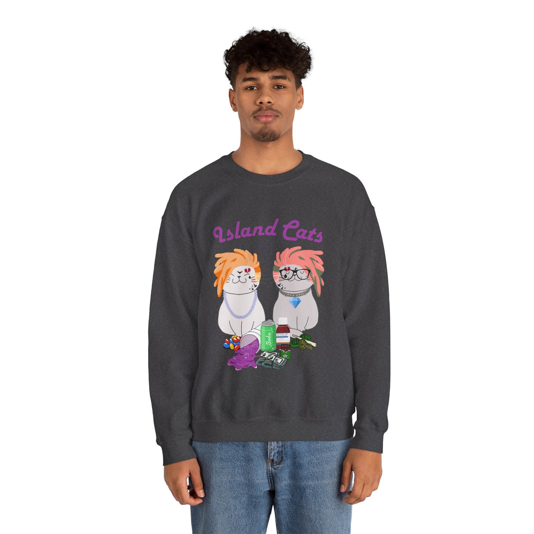 Island Cats Sweatshirt