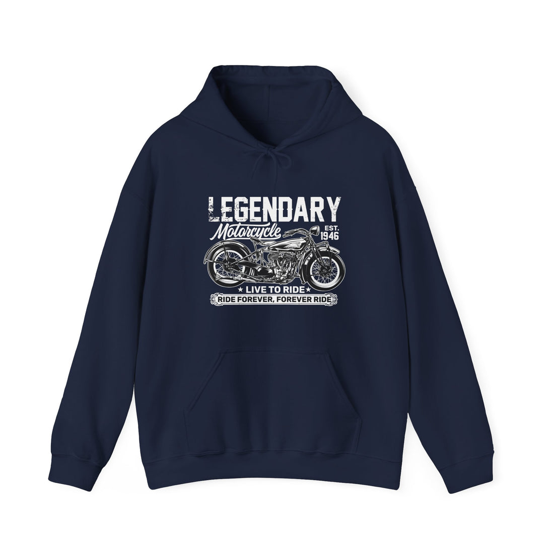 Legendary 1946 Hoodie - Graphic Hoodie from Tee Utopia