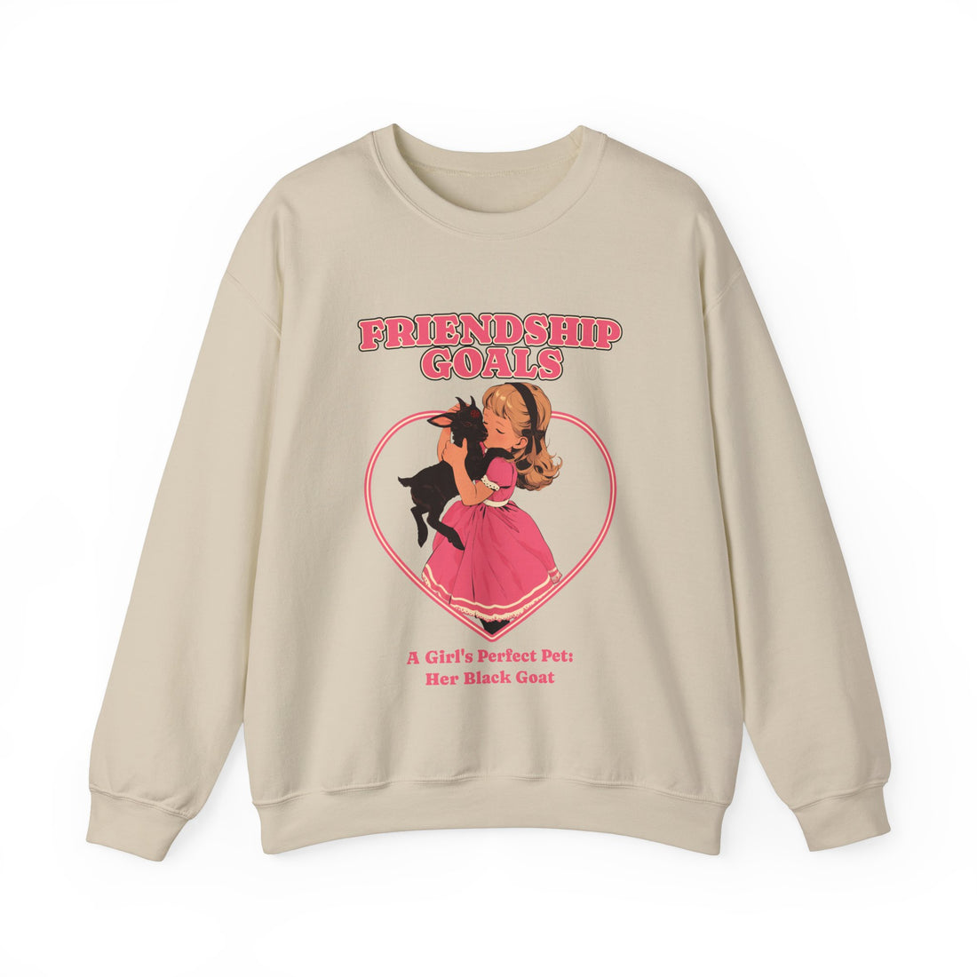 Friendship Goals Sweatshirt - Graphic Sweatshirt from Tee Utopia