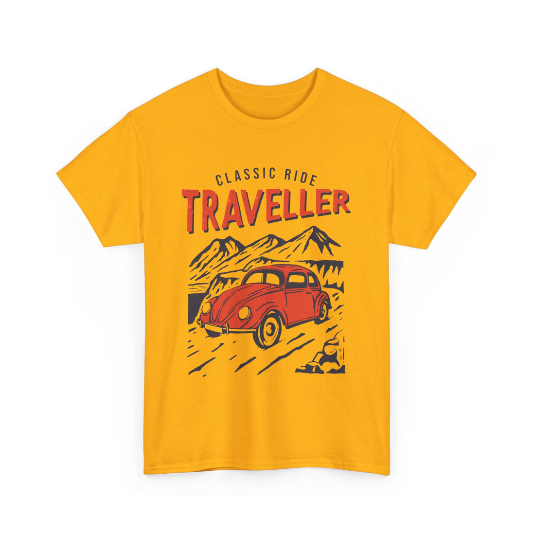 Classic Ride Traveler T-Shirt - Graphic T-Shirt from Tee Utopia