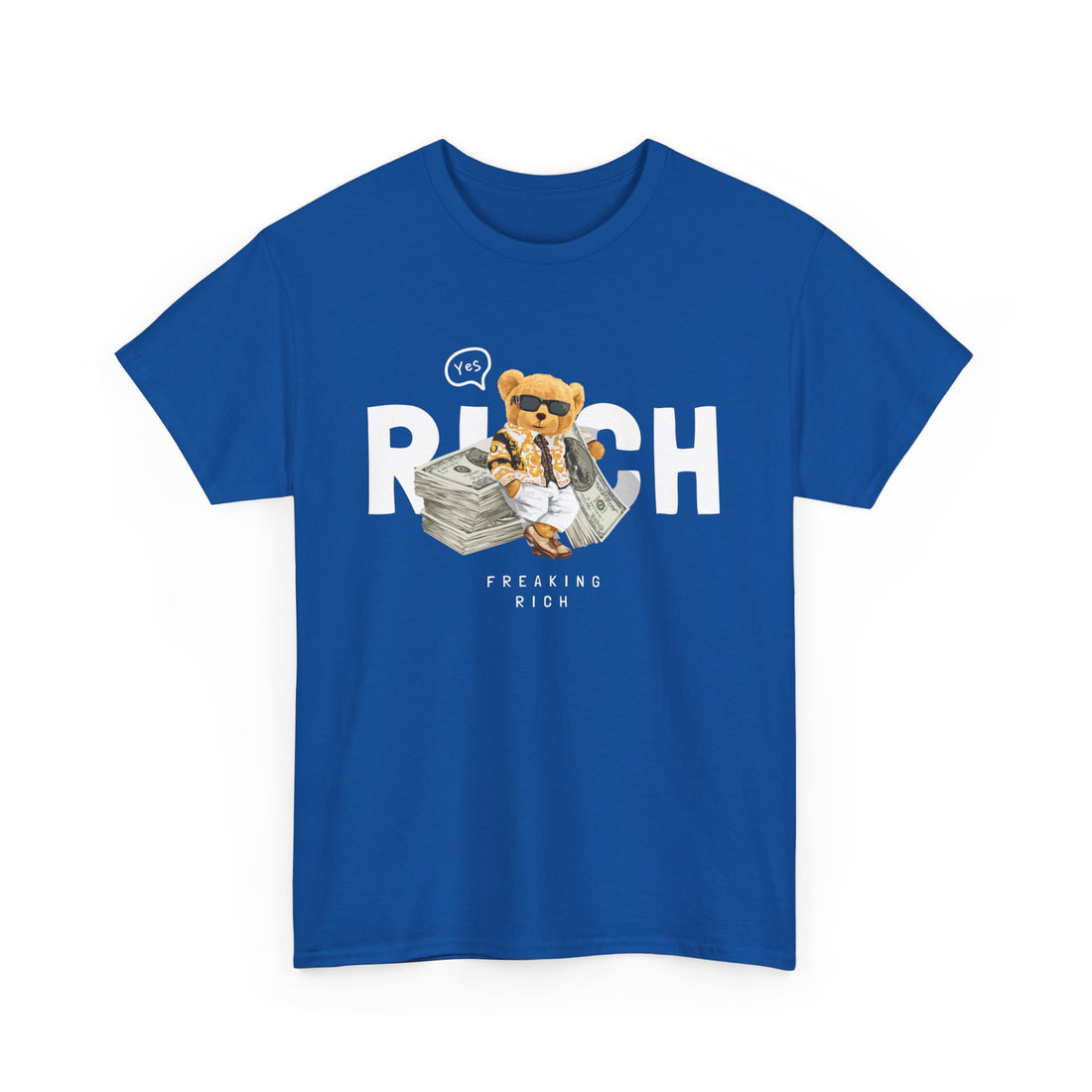 Freaking Rich T-Shirt - Graphic T-Shirt from Tee Utopia