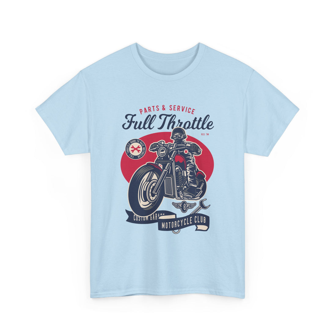 Full Throttle T-Shirt - Graphic T-Shirt from Tee Utopia