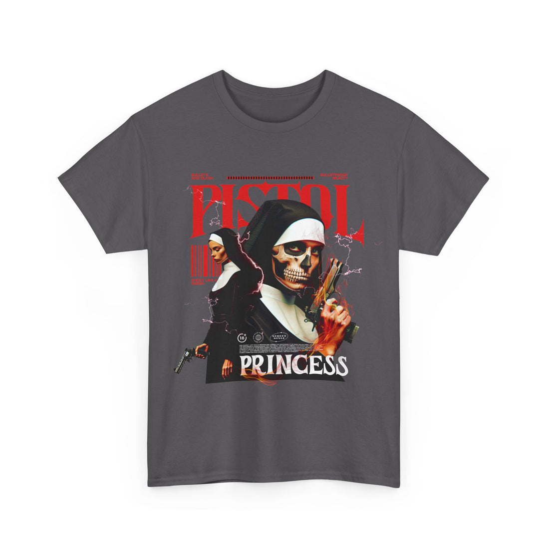 Pistol Princess T-Shirt - Graphic T-Shirt from Tee Utopia