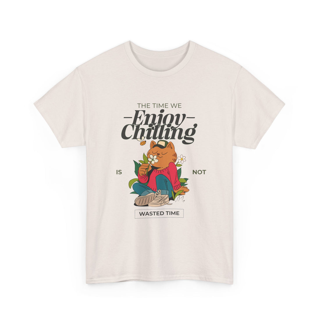 Enjoy Chilling T-Shirt - Graphic T-Shirt from Tee Utopia