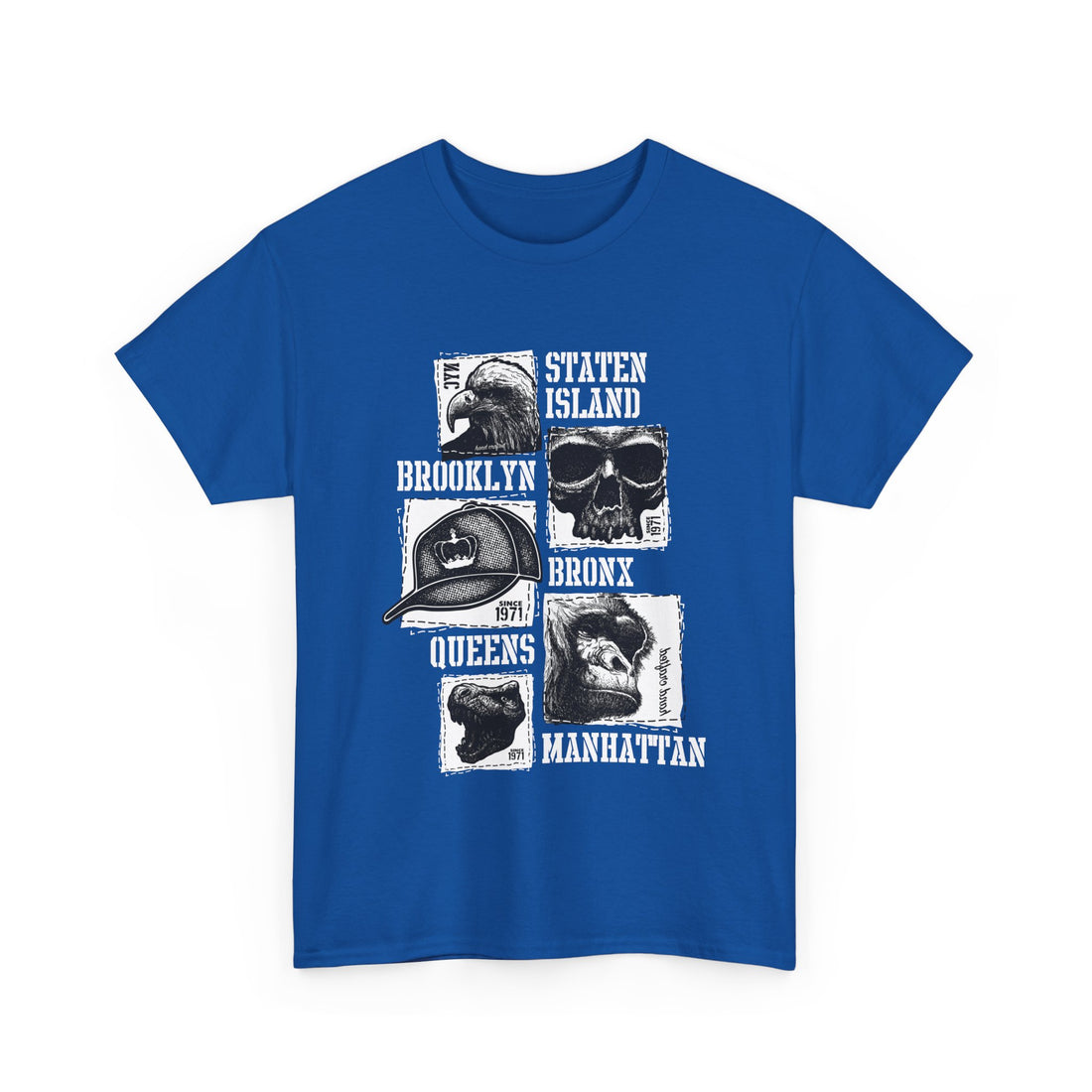Boroughs New York T-Shirt - Graphic T-Shirt from Tee Utopia