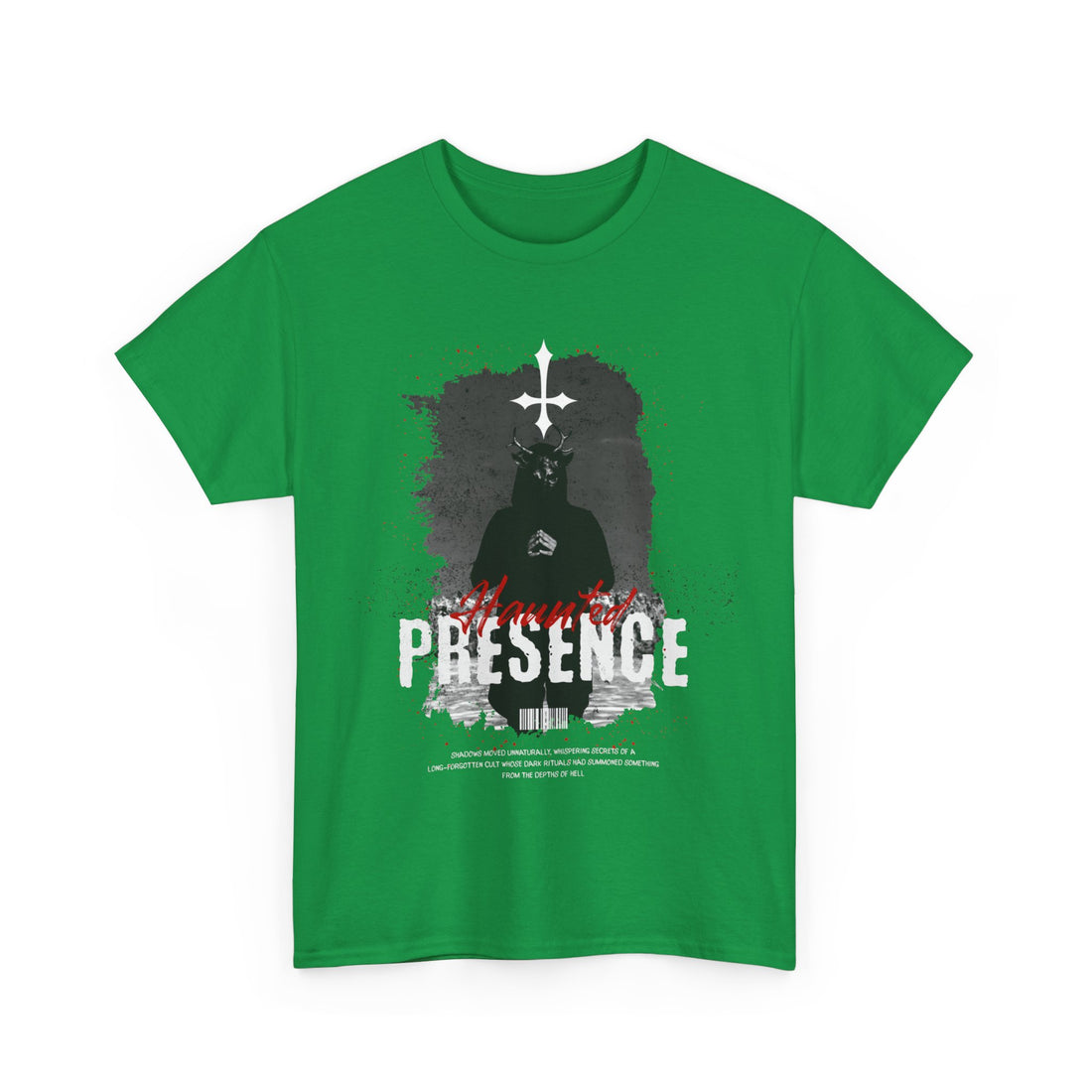 Haunted Presence T-Shirt - Graphic T-Shirt from Tee Utopia