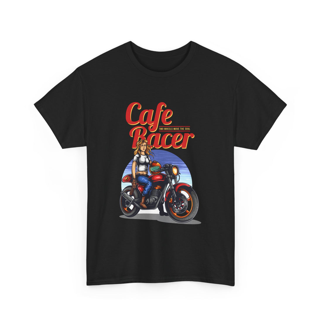Two Wheels Move The Soul T-Shirt - Graphic T-Shirt from Tee Utopia