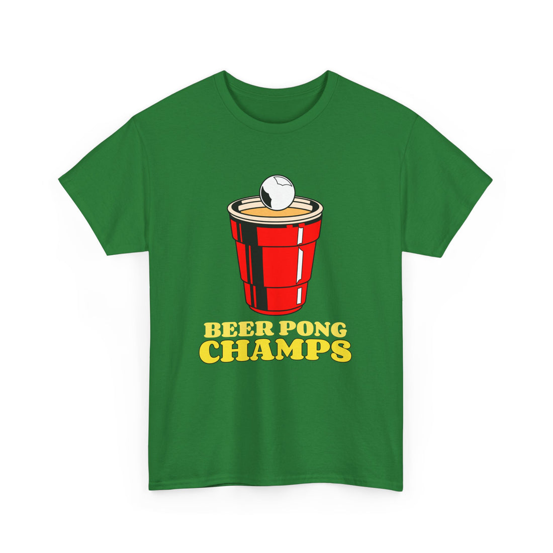 Beer Pong Champs  T-Shirt - Graphic T-Shirt from Tee Utopia