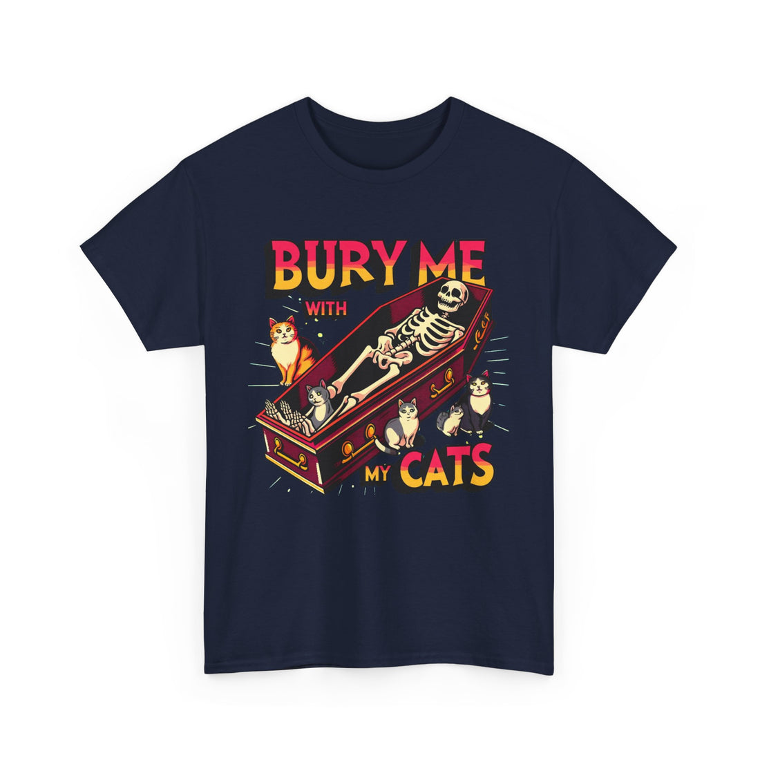Bury Me With My T-Shirt - Graphic T-Shirt from Tee Utopia