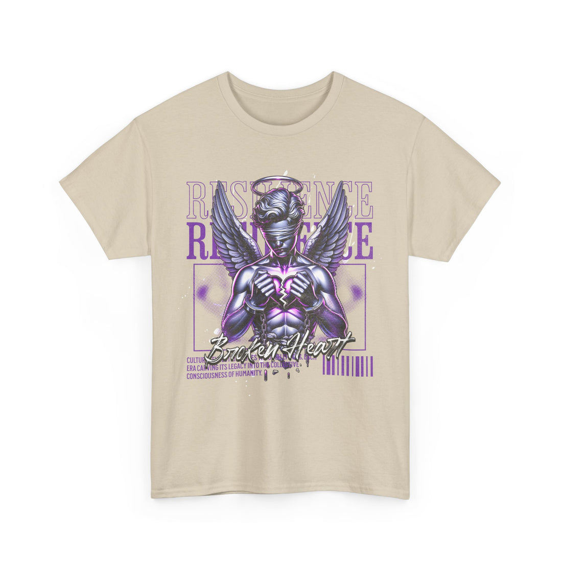 Broken Heart T-Shirt - Graphic T-Shirt from Tee Utopia