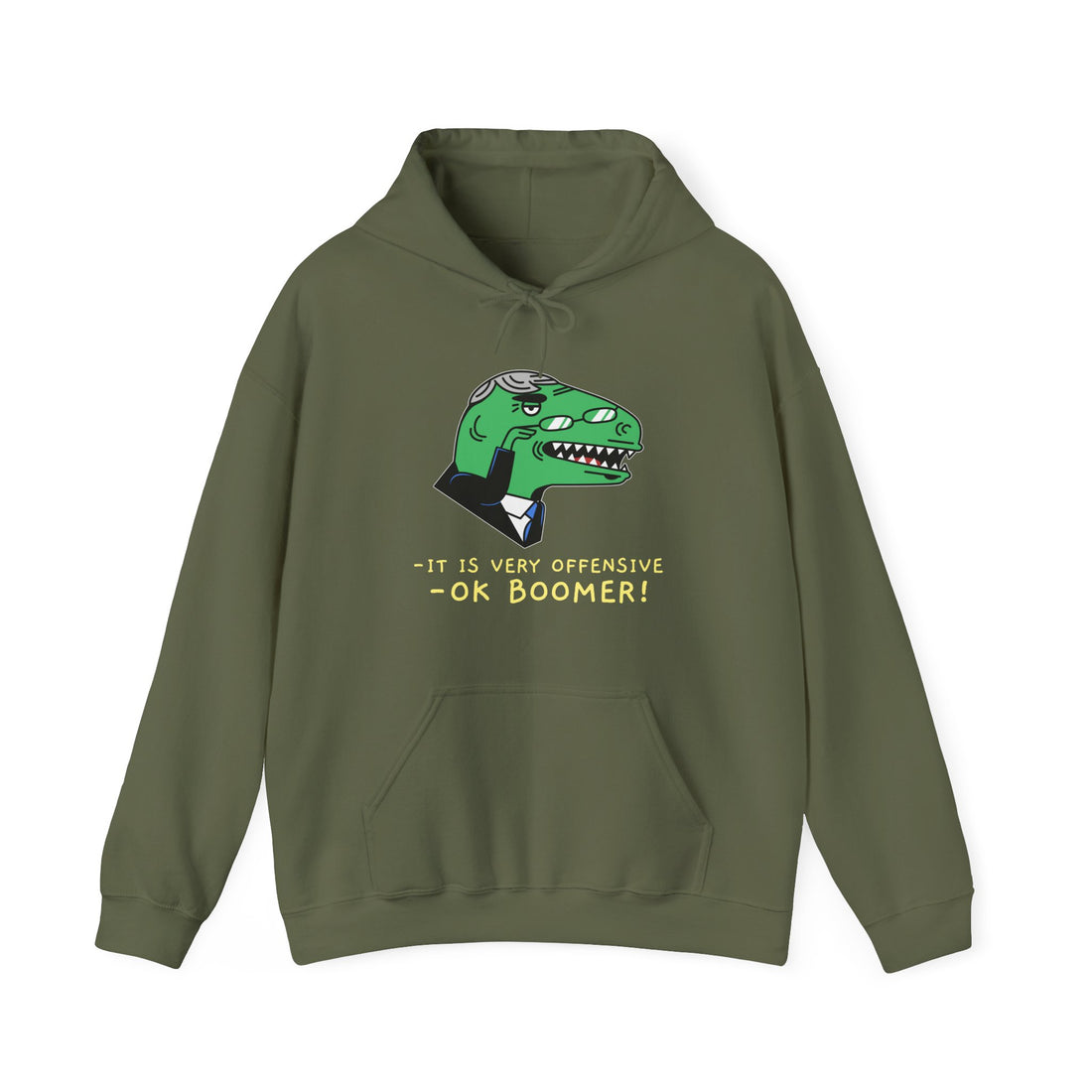 OK Boomer! Hoodie - Graphic Hoodie from Tee Utopia