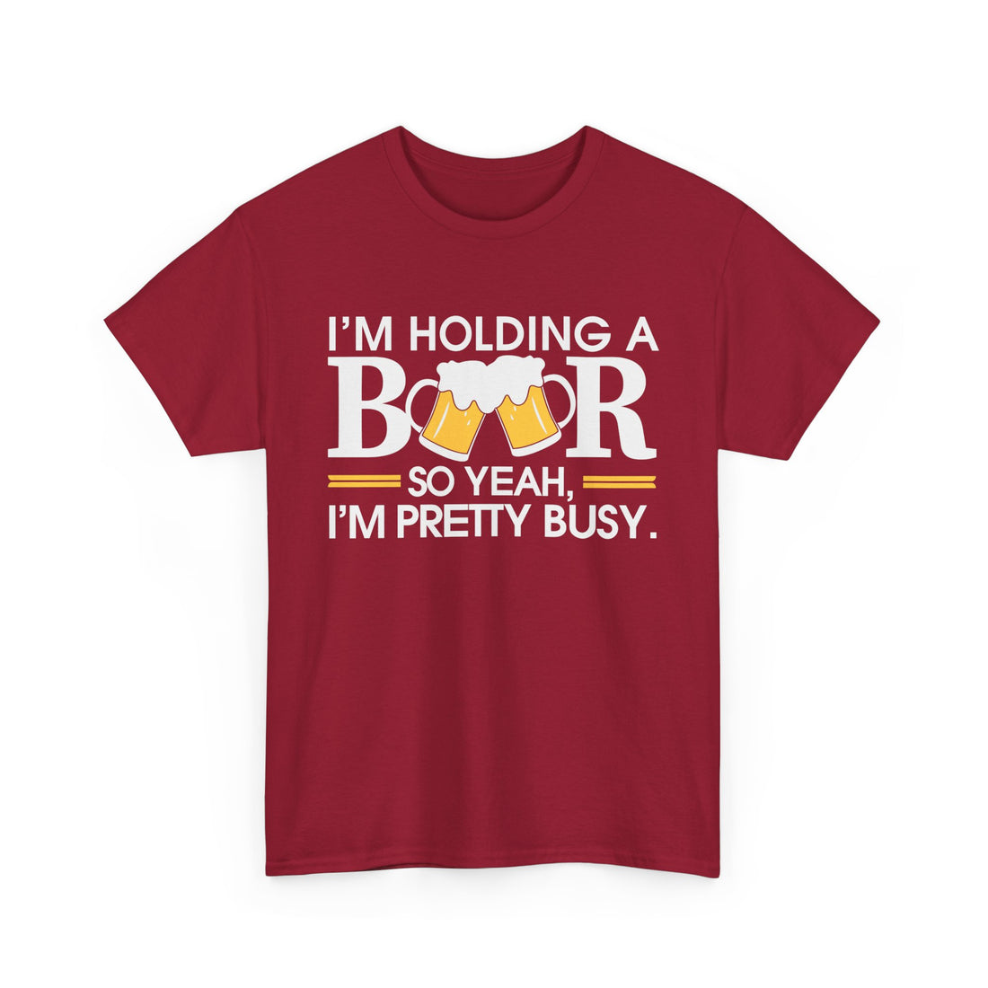 Im Holding a Beer  T-Shirt - Graphic T-Shirt from Tee Utopia