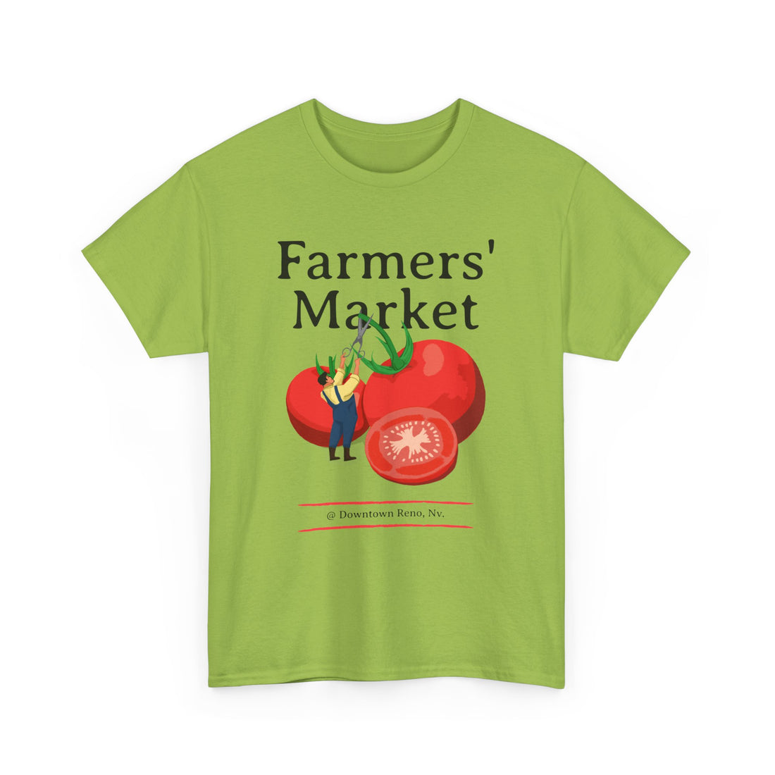 Farmers Market T-Shirt - Graphic T-Shirt from Tee Utopia